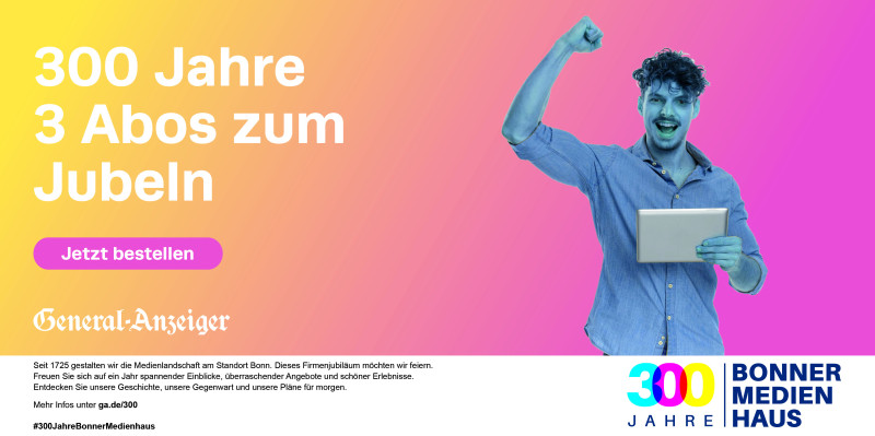 GA+ Angebot zu 300 Jahren Jubiläum